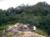 MASH runners on Ansan ridge