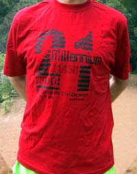 MASH Millenium hash commemorative T-shirt designed for MASH #5 on New Year's Day 2000!