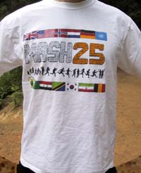 MASH # 25 commemorative T-shirt, April 20th 2001!